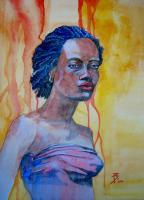 Female Portraits - Stormy - Watercolour